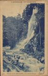 VINTAGE POSTCARD Environs of Saint Nectary Cascades of the Barns