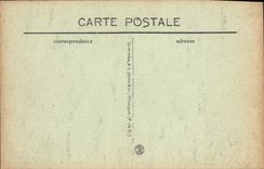 VINTAGE POSTCARD Thiers Falls of Daroile Panorama on the crux of the hell