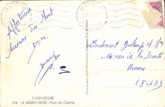 CPA Le Mont Dore Parc du Casino