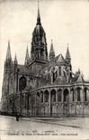 Catedral de Bayeux de la POSTAL de la VENDIMIA el estribillo y las dimensiones del apse más situados más al sur