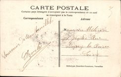 VINTAGE POSTCARD Castle of Rambouillet the François tower 1st