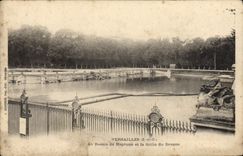 CPA Versailles Le Bassin de Neptune et la Grille du Dragon