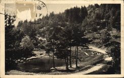 CPA La Louvesc Etang du Val d'Or 