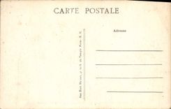 CPA Enghien les Bains les bords du lac vers la source