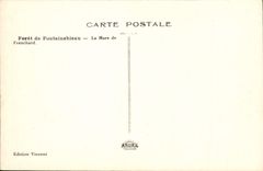CPA Foret de Fontainebleau La mare de Franchard