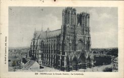 CPA Reims Avant la Grande Guerre La Cathedrale
