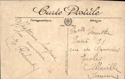 VINTAGE POSTCARD Palate Of Versailles the Grid of Honor