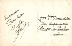 VINTAGE POSTCARD the Mount Gilds the Road And the Chain Of Sancy Vaches