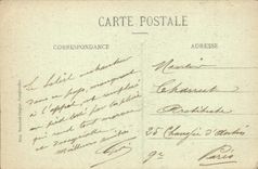 VINTAGE POSTCARD Luxeuil les Bains Tower of the house of the Baillif