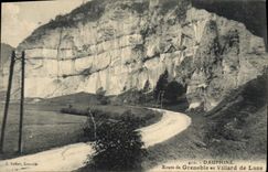 CPA Route de Grenoble au Villard de Lans