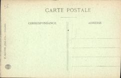 Perspectiva Grenoble de la POSTAL de la VENDIMIA en la ciudad vista del co. Marie en de la tapa