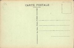 Panorama de Burdeos de la POSTAL de la VENDIMIA tomado de las aduanas