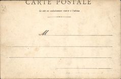 Opinión de Toulouse de la POSTAL de la VENDIMIA tomada de la iglesia de Dalbade