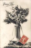 CPA Bonne Fete Fleurs 