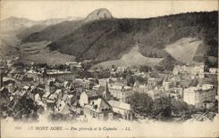 CPA Le Mont Dore Vue generale et le Capucin 