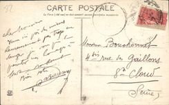CPA Moissac Le Clocher et le cloitre de St Pierre
