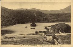 CPA Le Lac Chambon Vue generale 