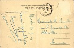 VINTAGE POSTCARD the Lake Chambon View