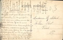CPA Tregastel le tirebouchon Rocher monumental