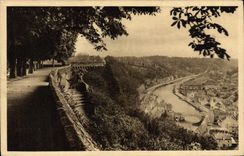 CPA Dinan La Rance vue du Jardin Anglais 