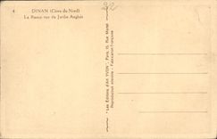 CPA Dinan La Rance vue du Jardin Anglais 