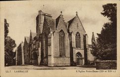 CPA Lamballe L'Eglise Notre Dame 