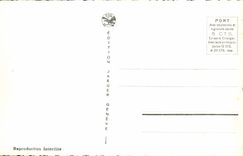 CPM Geneve La rade et le Mont Blanc