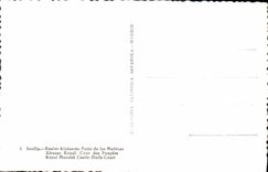 POSTAL MODERNA los fraudes Moorish reales del castillo de Sevilla ponen en cortocircuito los cabezales