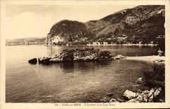 POSTAL Eze de la VENDIMIA en el mar el Isolette y el cabo Russet-red