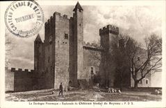 CPA La Dordogne Pittoresque Esplanade du Chateau feodal de Beynac 