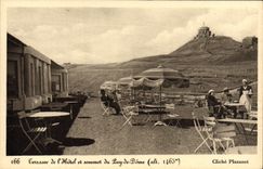 CPA Terrasse de l'Hotel et sommet du Puy de Dome 