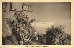 Castillo de Eze Barlow de la POSTAL de la VENDIMIA