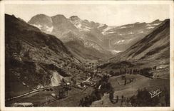 CPA Gavarnie Le Village Et Le Cirque