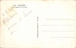 CPA Gavarnie Le Village Et Le Cirque