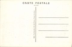 Ataque frontal de Castle De Chenonceaux Western de la POSTAL de la VENDIMIA en costoso