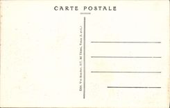 Castillo de la POSTAL de la VENDIMIA de Worn gastado Commune De Rigny