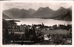 VINTAGE POSTCARD Talloires the Small Lake