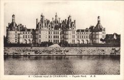 CPA Chateau Royal De Chambord Facade Nord