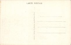 POSTAL de la VENDIMIA el ataque frontal del principal de De Valencay del castillo