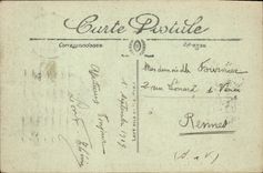 VINTAGE POSTCARD Nantes Panoramic View