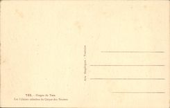 VINTAGE POSTCARD Gorges of the Tarn the Caleaires Cliffs Of the Circus Of the Balsams