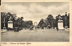 CPA Paris L'Avenue des Champs Elysees