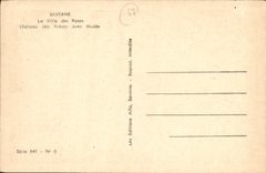 VINTAGE POSTCARD Saverne the City Of the Roses Castle of Rohan with museum