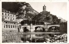CPA Tarascon Le Pont Sur I'Ariege Et Le Donjon
