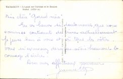 CPA Tarascon Le Pont Sur I'Ariege Et Le Donjon