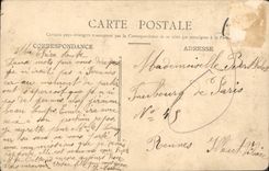 VINTAGE POSTCARD Mans the Notre Dame Church Of Pre