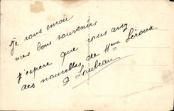 POSTAL de la VENDIMIA Sables d'Olonne el barco portuario