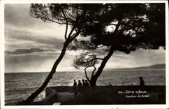 CPM Cote D'Azur Coucher Des Soleil