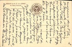 CPA Abbaye De Lerins Ile Saint Honorat Les cloitres modernes 