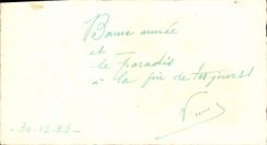 CPA Fantaisie Bonne Annee